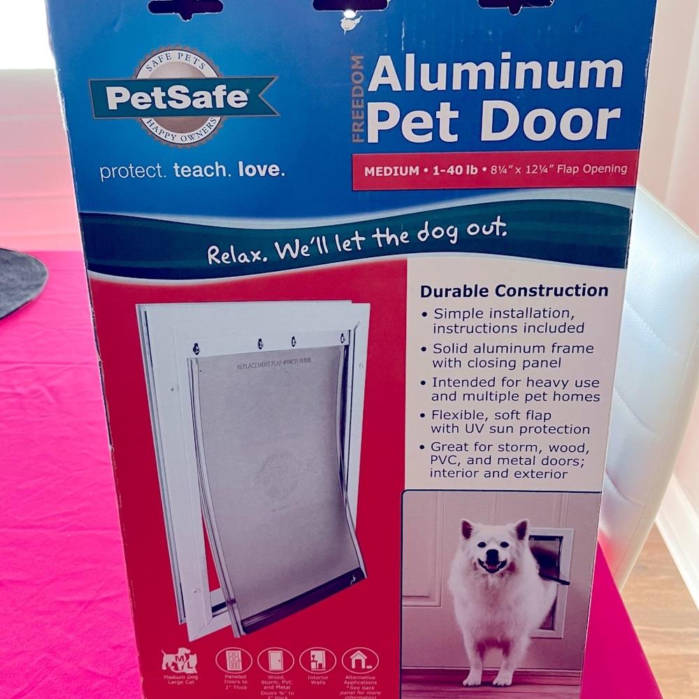Petsafe Aluminum Pet Door